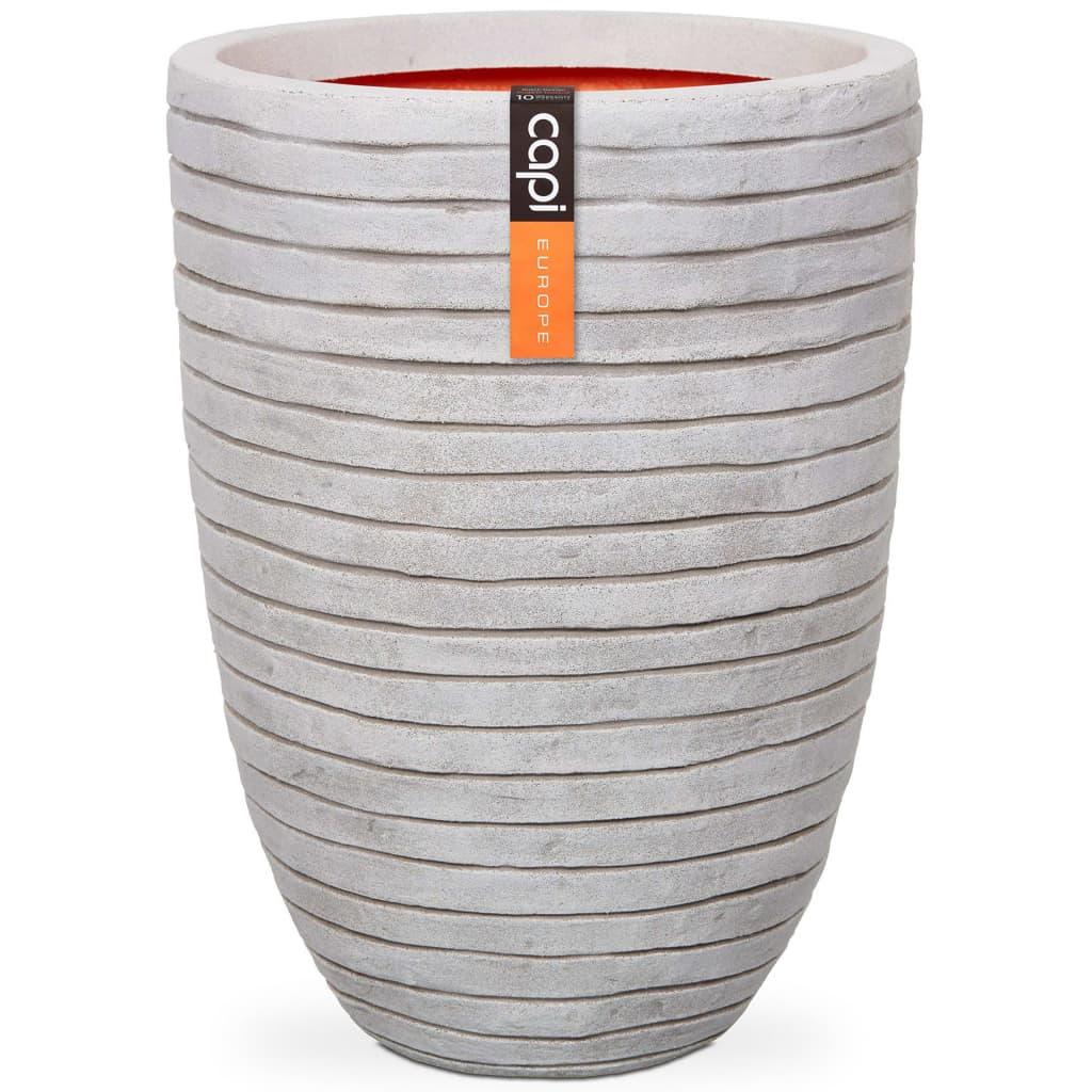 Capi krukke Nature Row 46x58 cm elegant lav elfenbensfarvet KRWI783 Capi krukke Nature Row 46x58 cm elegant lav elfenbensfarvet KRWI783