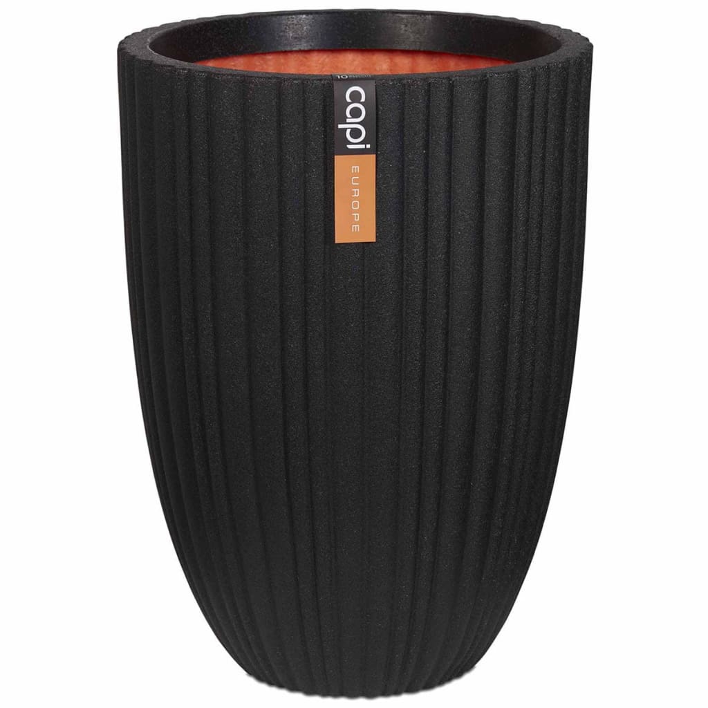 Capi krukke Urban Tube 46x58 cm elegant lav sort KBLT783 Capi krukke Urban Tube 46x58 cm elegant lav sort KBLT783