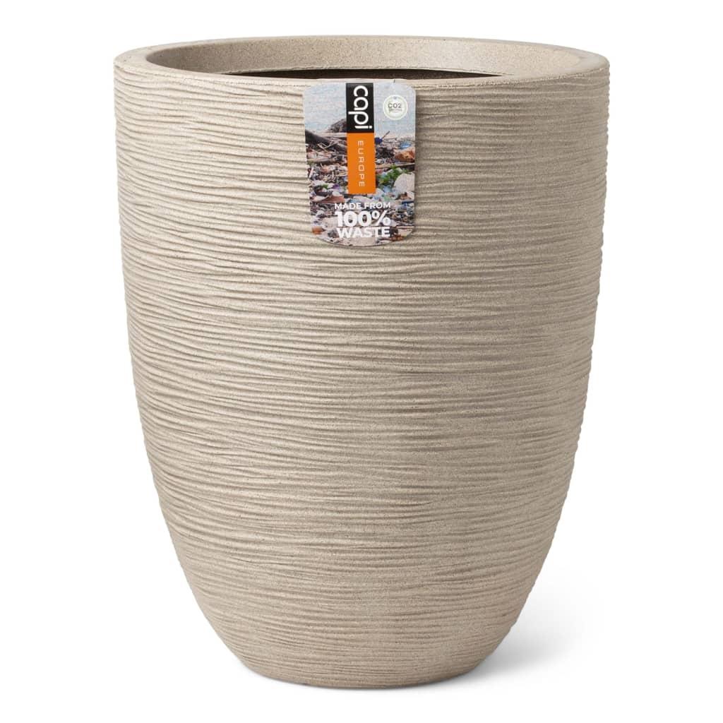 Capi lav krukke Waste Rib 46x58 cm beige Capi lav krukke Waste Rib 46x58 cm beige