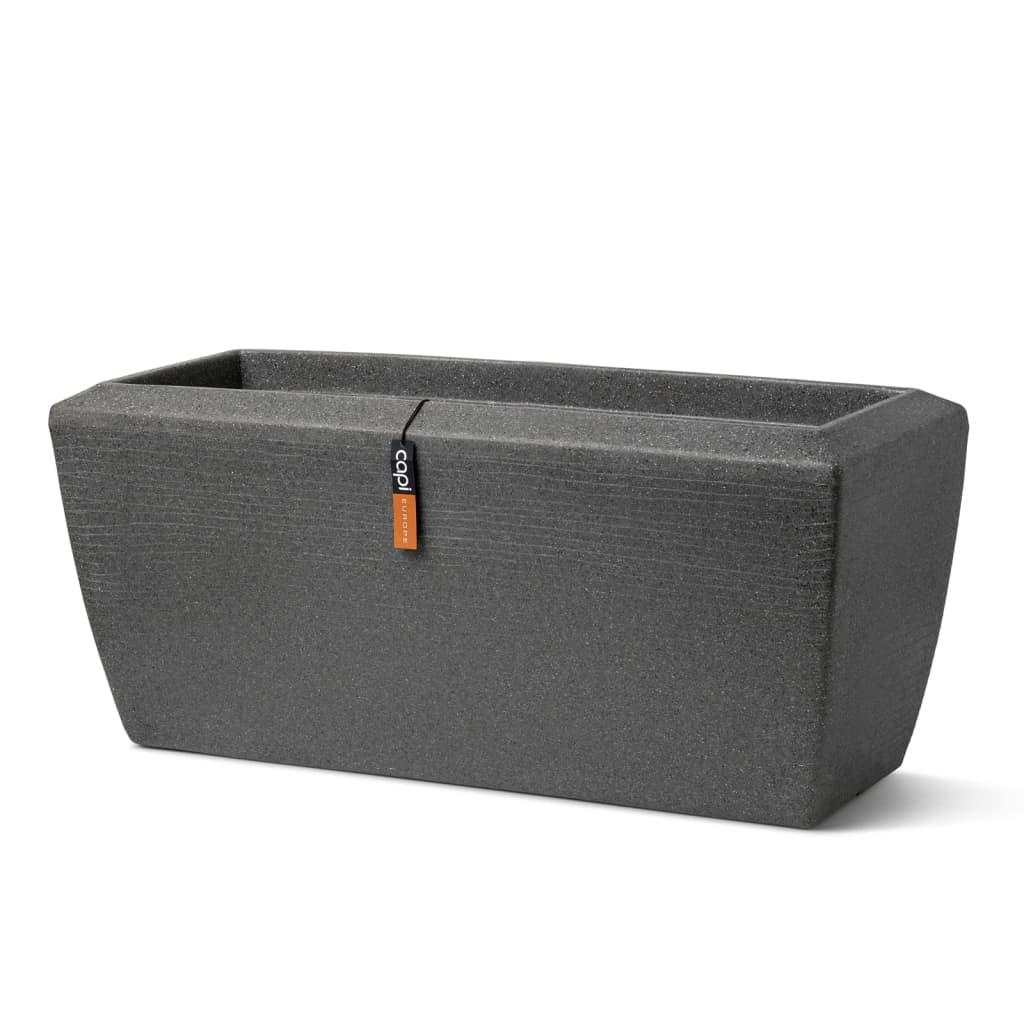 Capi plantekrukke Arc Granite 90x35x40 cm rektangulær antracitgrå Capi plantekrukke Arc Granite 90x35x40 cm rektangulær antracitgrå