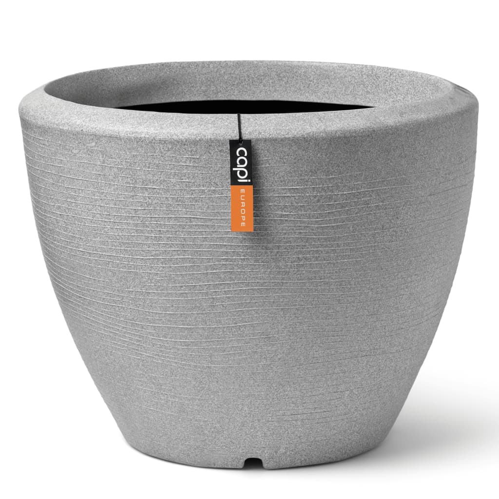 Capi plantekrukke Arc Granite lav 48x35 cm elfenbensfarvet Capi plantekrukke Arc Granite lav 48x35 cm elfenbensfarvet