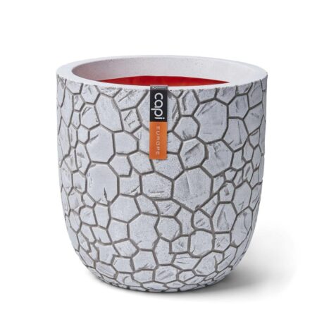 Capi plantekrukke Clay Ball 43x41 cm elfenbensfarvet