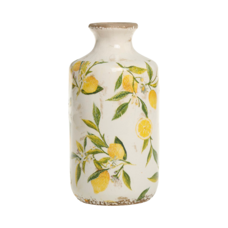 Chic Antique LIMONE Vase m. citroner stor