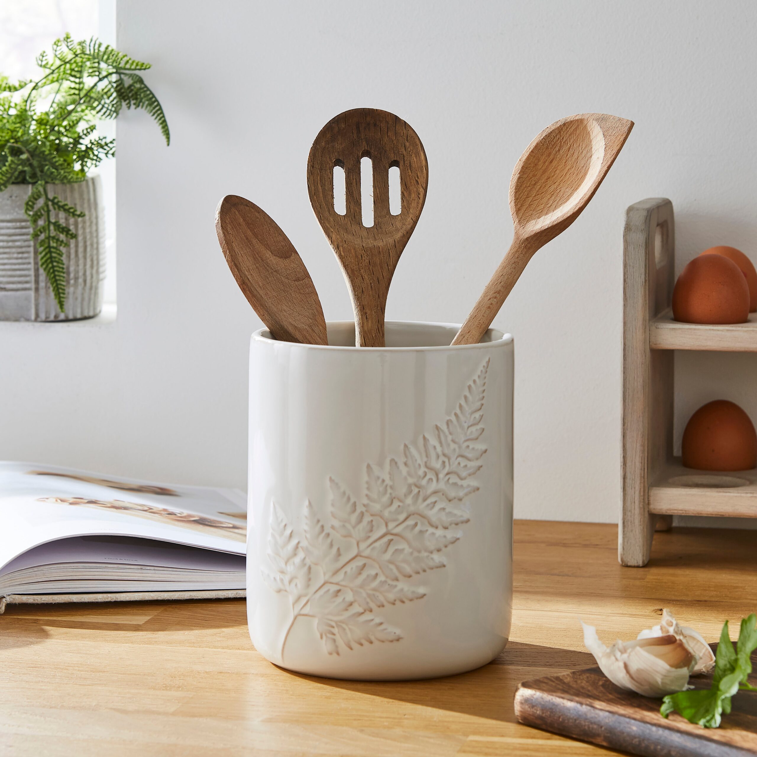 Churchgate Fawsley Utensil Pot White Churchgate Fawsley Utensil Pot White