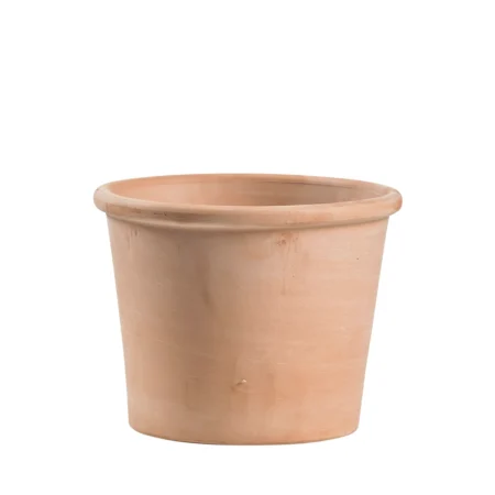 Cilindro Bordato havekrukke Ø28xH22 cm i antik terracotta
