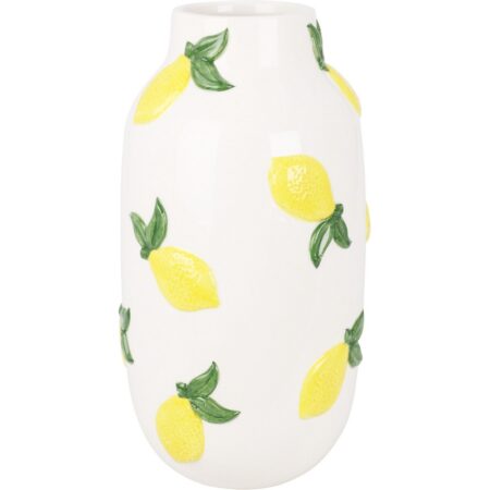 Citron Vase Hvid