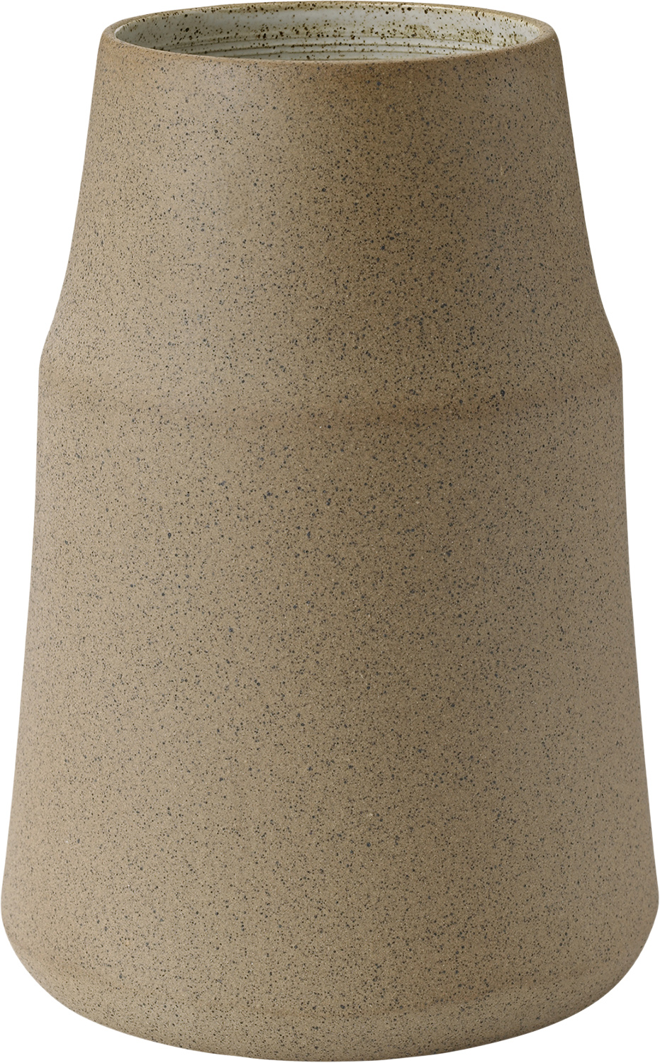Clay Vase H 18 cm Warm Sand Clay Vase H 18 cm Warm Sand
