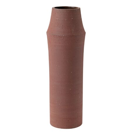Clay vase 32 cm, terracotta