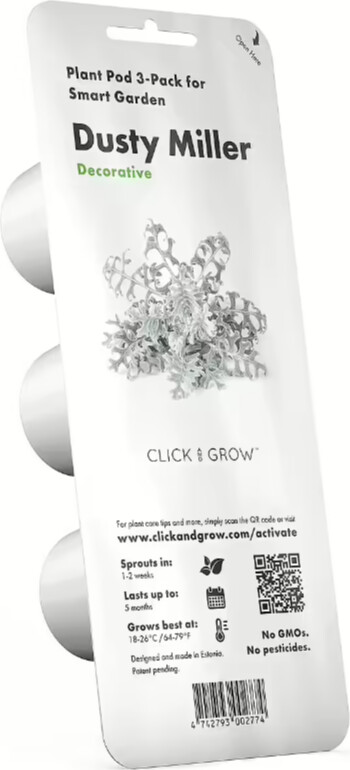 Click And Grow - Smart Garden Refill 3-pack Dusty Miller