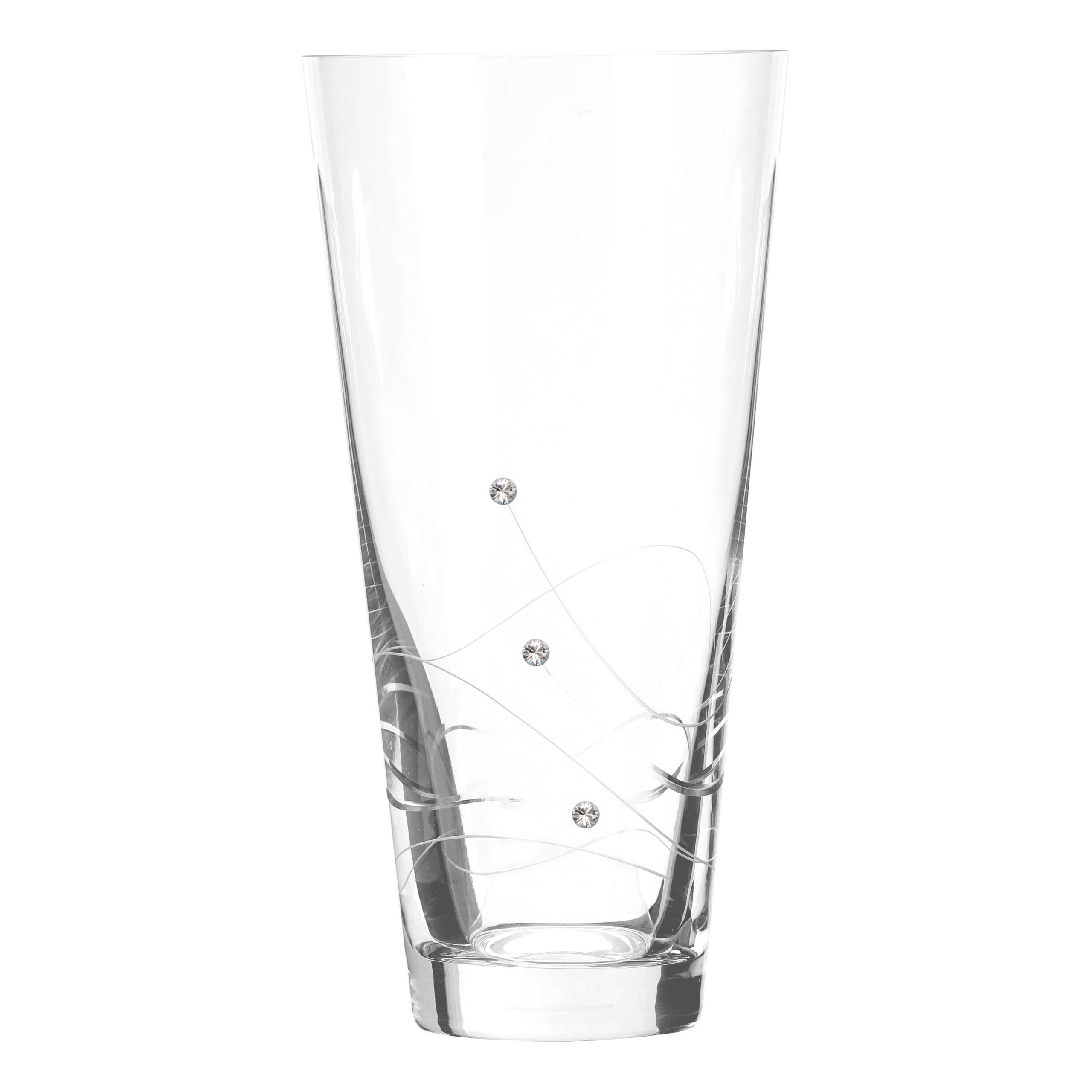 Clio Vase med Swarovski krystaller Clio Vase med Swarovski krystaller