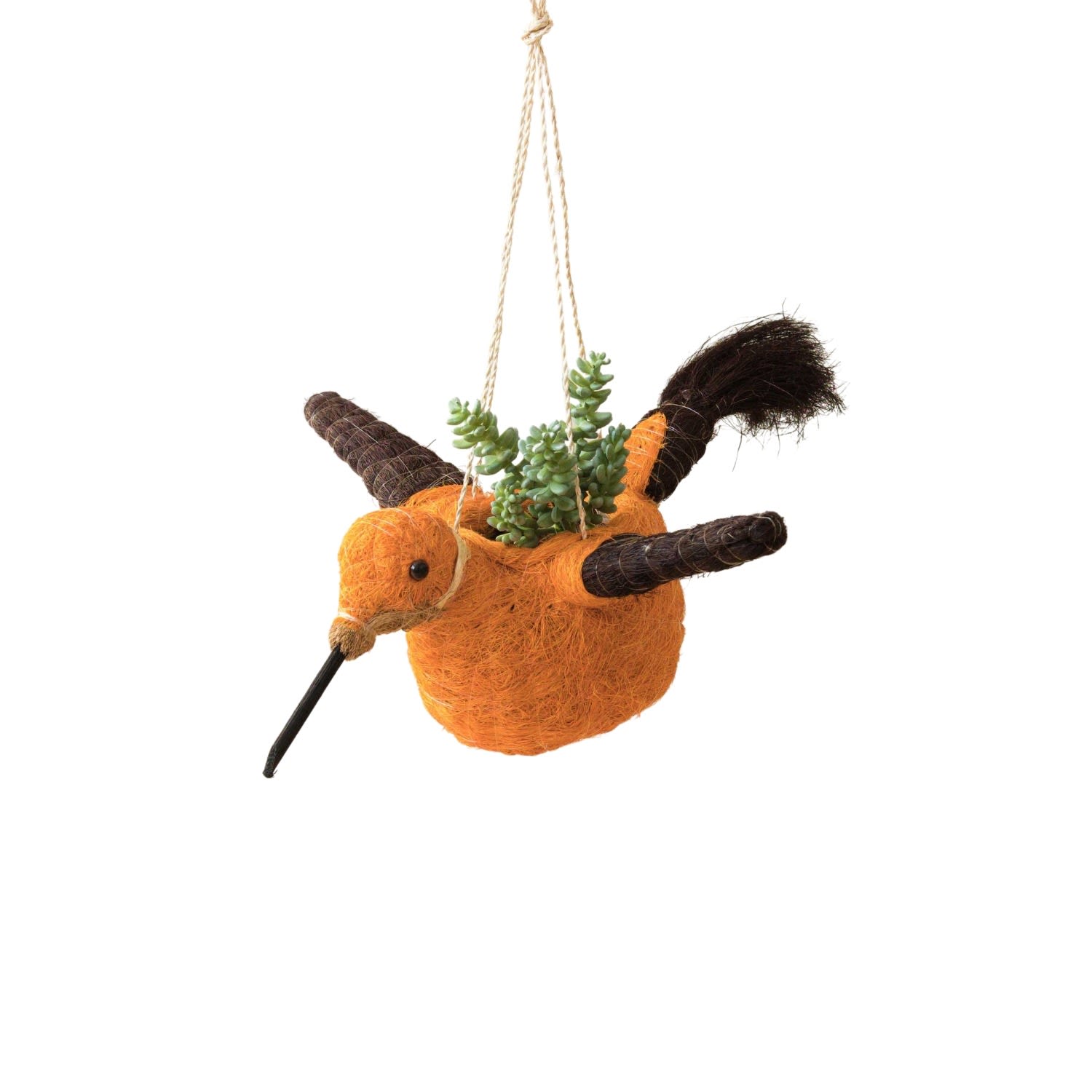 Coco Coir Animal Planter Hummingbird LIKHÂ Coco Coir Animal Planter Hummingbird LIKHÂ