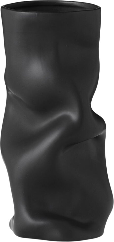 Collapse Vase, 30, Black