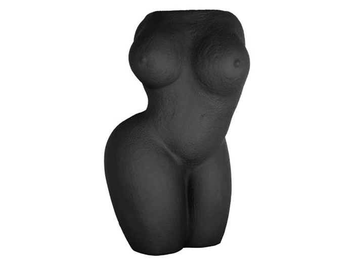 Columbine, Lady, urtepotte, Polyresin, sort, H: 33 x L: 20 x B: 19 cm Columbine, Lady, urtepotte, Polyresin, sort, H: 33 x L: 20 x B: 19 cm