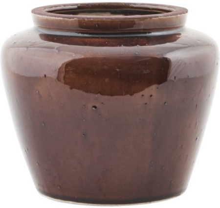 Cone, Vase, brun