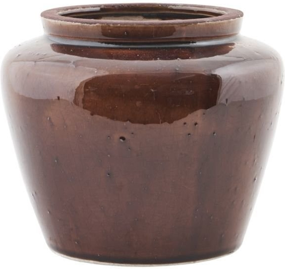 Cone, Vase, brun Cone, Vase, brun