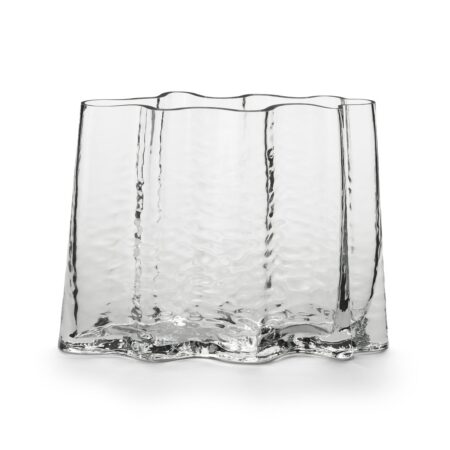 Cooee Design Gry wide vase 24 cm Clear