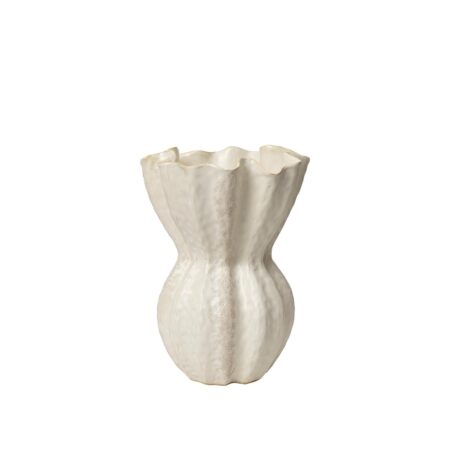 Cori Vase, L - Cream