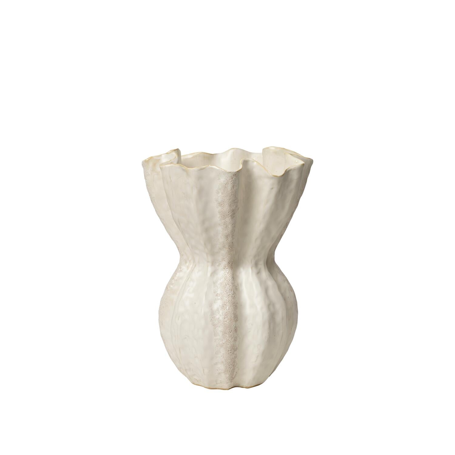 Cori Vase, L - Cream Cori Vase, L - Cream