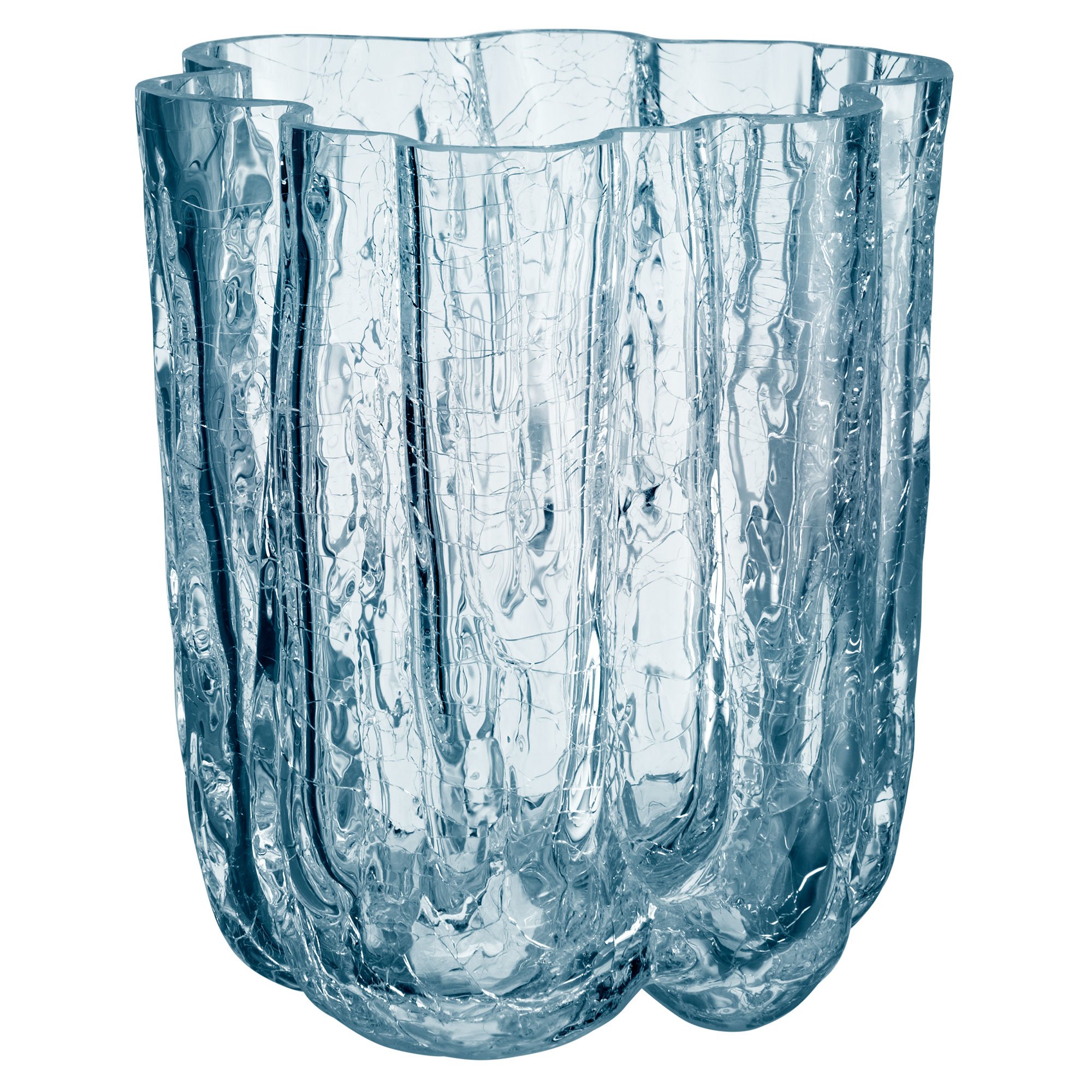 Crackle Vase 12,1 cm, cirkulær Crackle Vase 12,1 cm, cirkulær