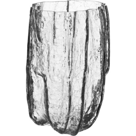 Crackle Vase 28 cm.