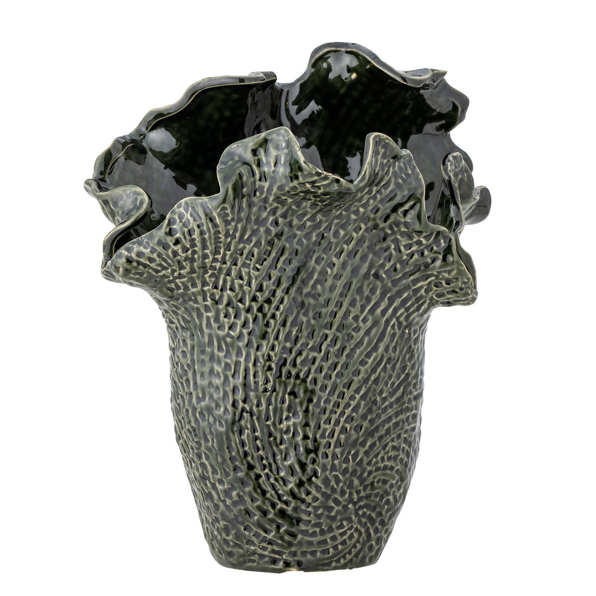 Creative Collection Safiya Vase, Grøn, Stentøj Creative Collection Safiya Vase, Grøn, Stentøj
