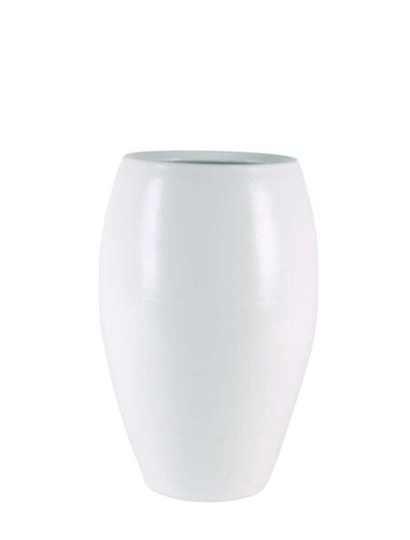 Cresta keramik vase Ø20xH30 cm hvid
