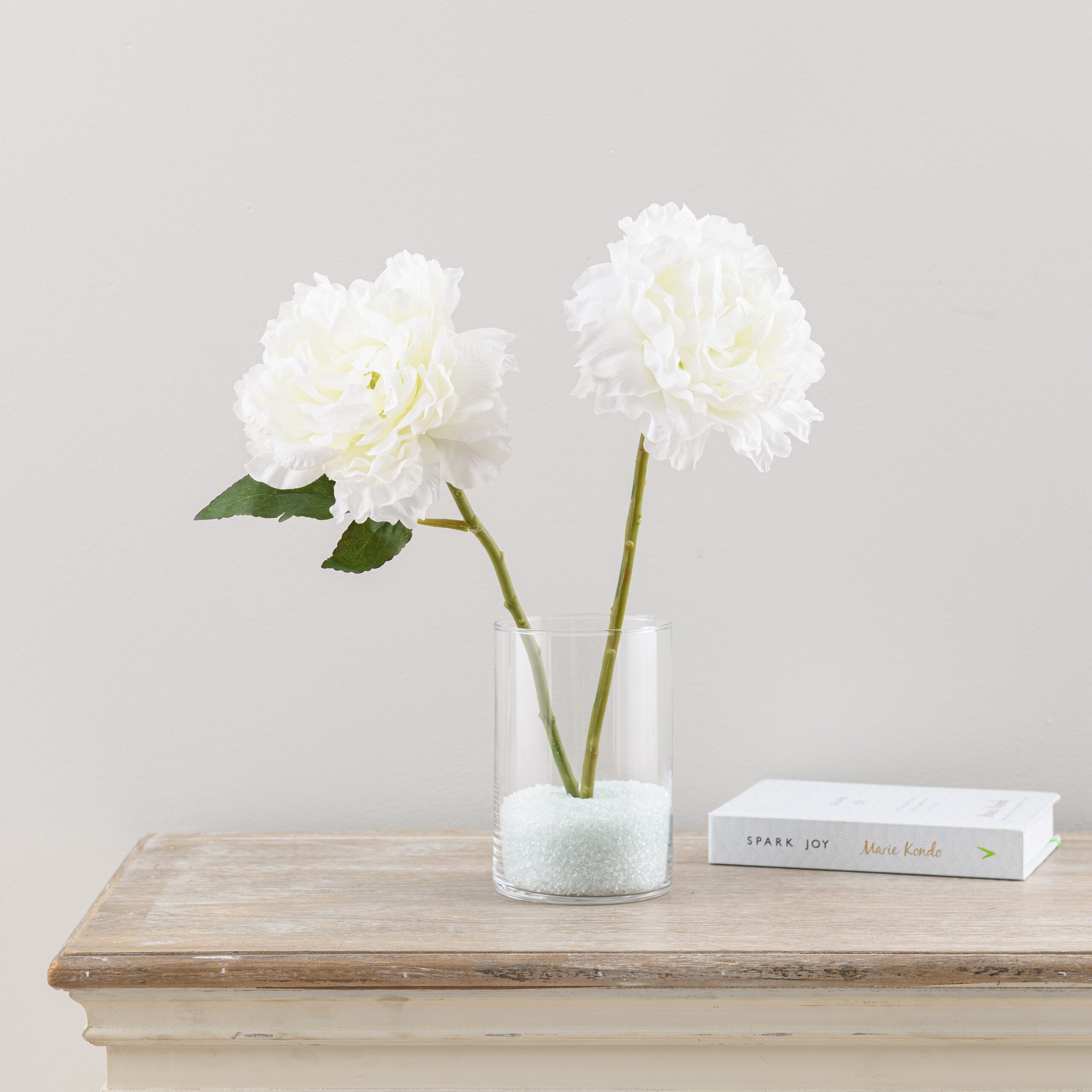 Crushed Glass Vase Filler, 400g Clear