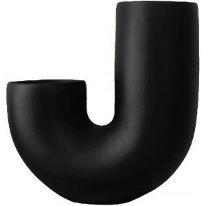 Curve vas - Svart