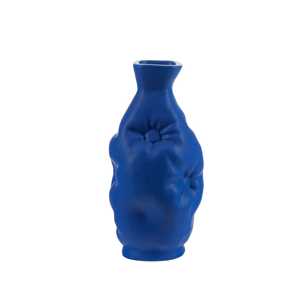 Cushion vase, Bright Blue - H21 cm. Cushion vase, Bright Blue - H21 cm.