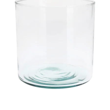 Cylinder glasvase Ø15xH15 cm