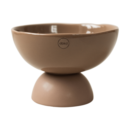 DBKD Base Dome krukke Ø20 cm Nougat