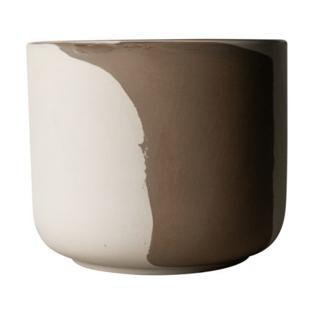DBKD Calm krukke Ø23 cm Breige-brown