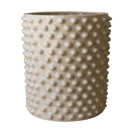 DBKD Cloudy krukke vanilla Large Ø33 cm