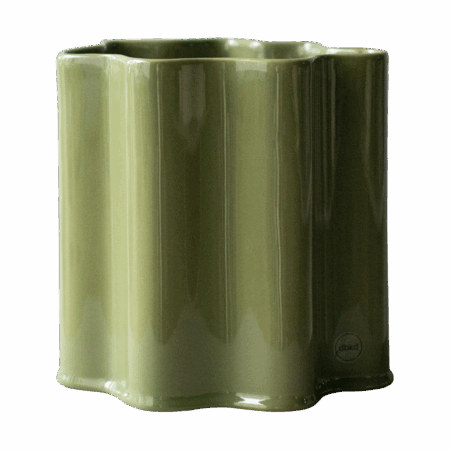 DBKD Filter krukke Shiny green, Ø18 cm