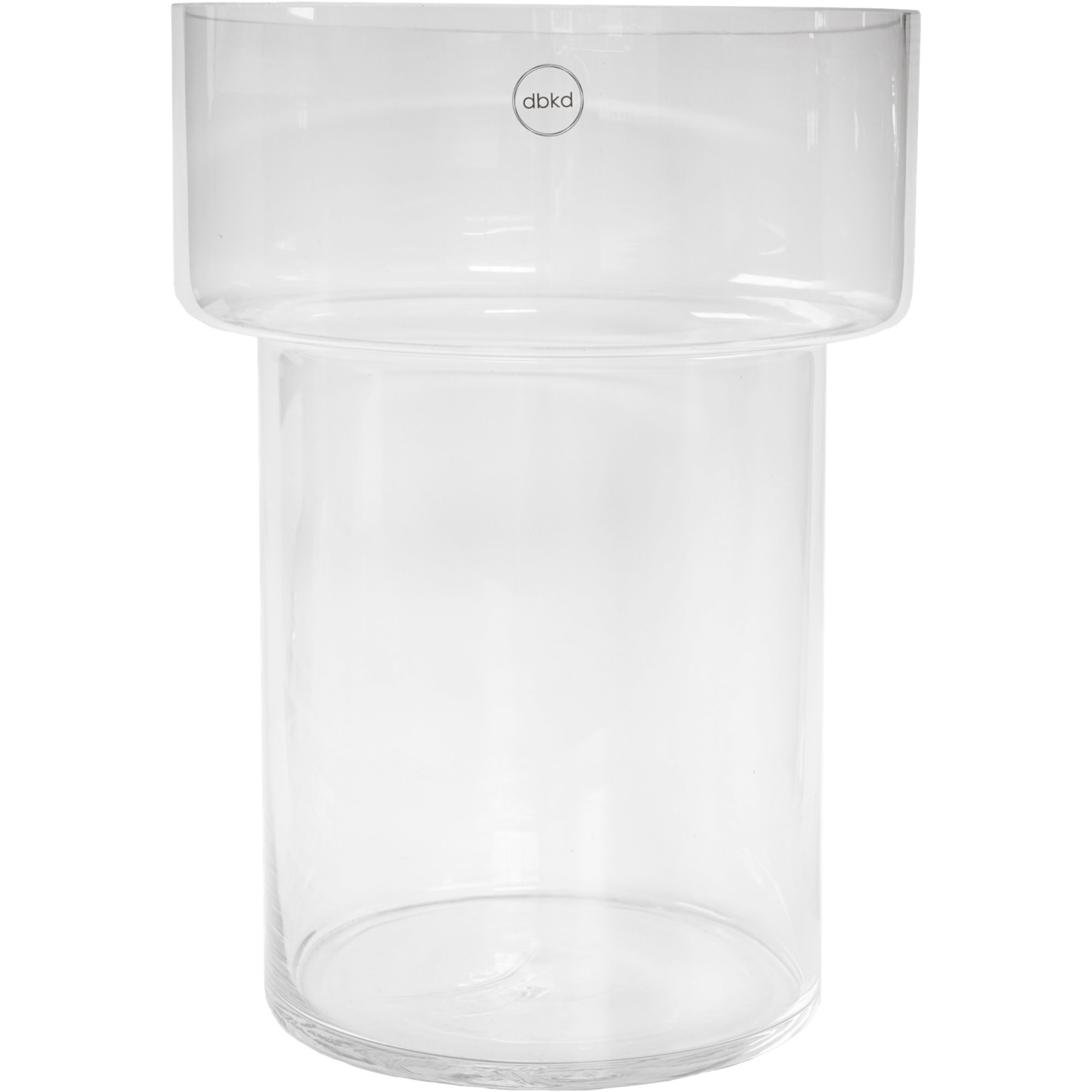 DBKD Keeper glasvase, large, klar DBKD Keeper glasvase, large, klar