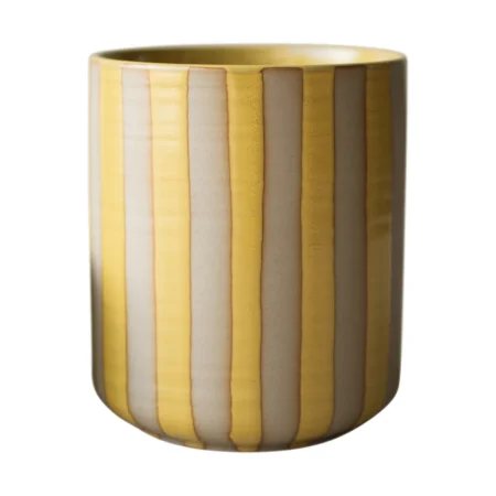 DBKD Line krukke Ø14x16 cm Yellow