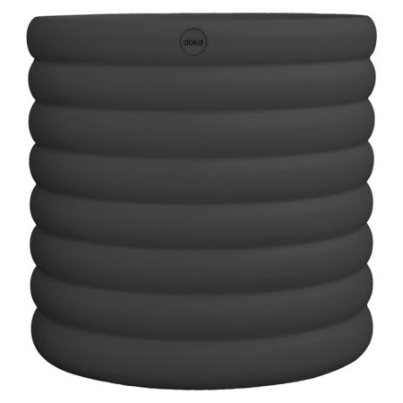 DBKD Mud krukke sort XL, Ø 27 cm