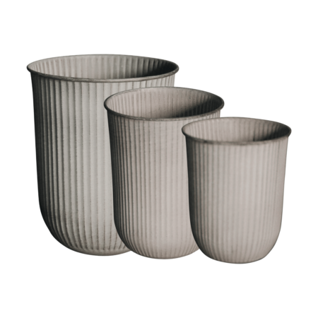 DBKD Out stripe krukke 3-pak Beige