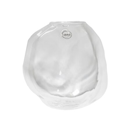 DBKD Pebble væghængt vase klar Lille Ø15 cm