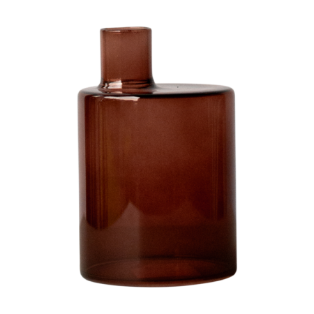 DBKD Pipe vase 12 cm Dark red