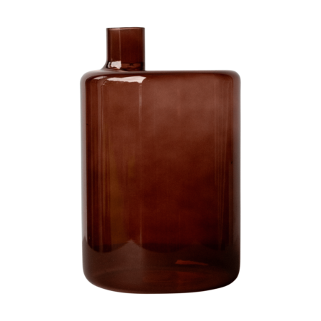 DBKD Pipe vase 21 cm Dark red