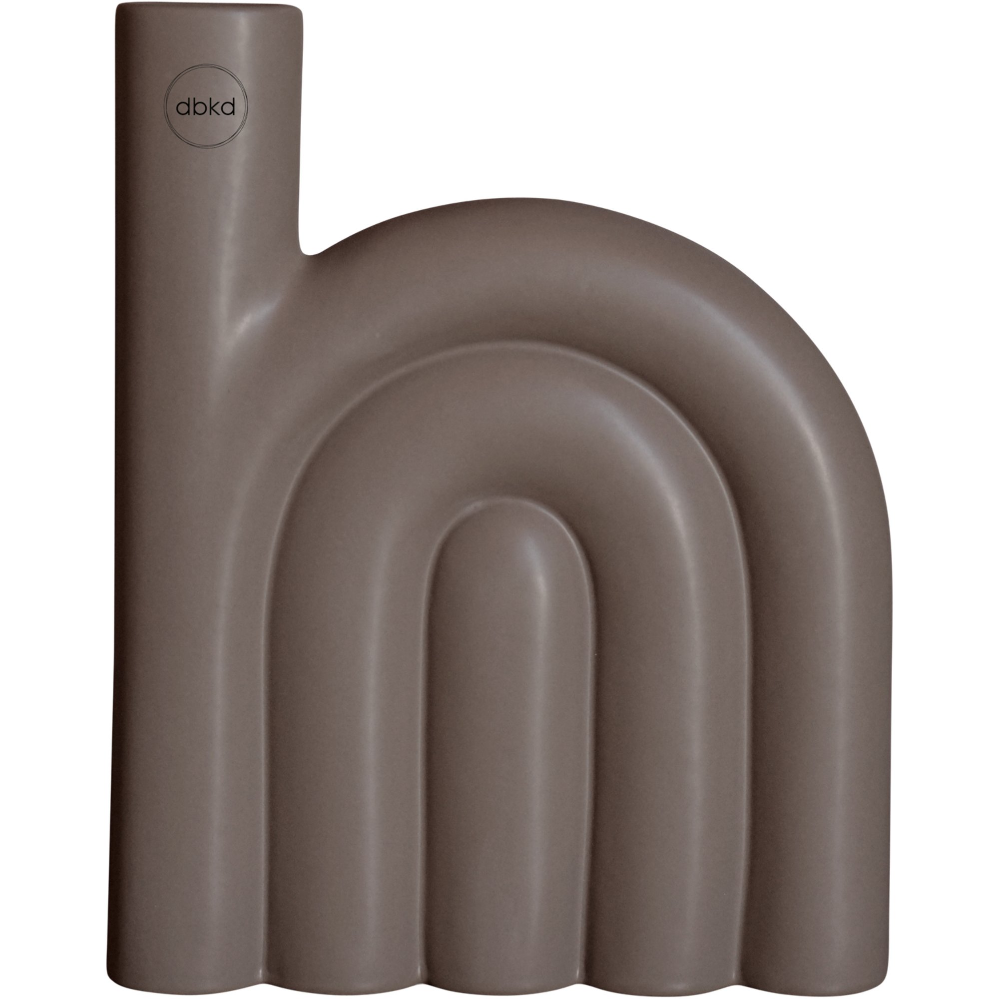 DBKD Rope vase, medium, dust DBKD Rope vase, medium, dust