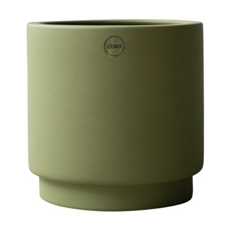 DBKD Solid krukke green Mellem, Ø16 cm