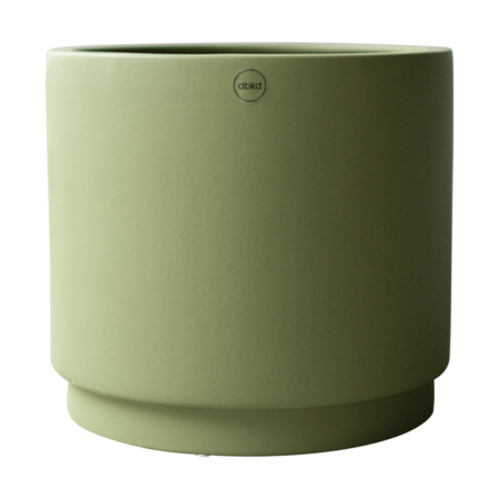 DBKD Solid krukke green Stor, Ø24 cm