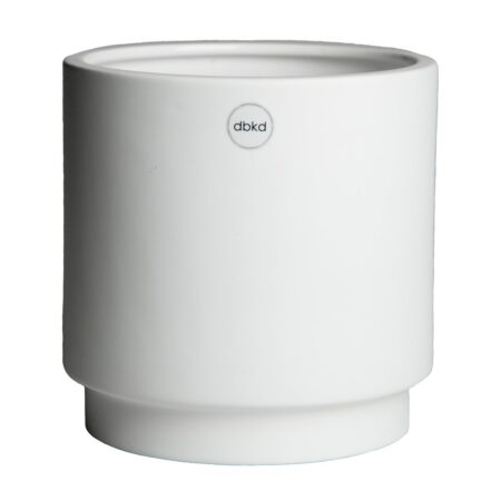DBKD Solid krukke white Mellem