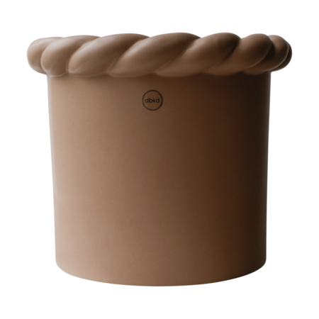 DBKD Twine krukke Ø22 cm Nougat