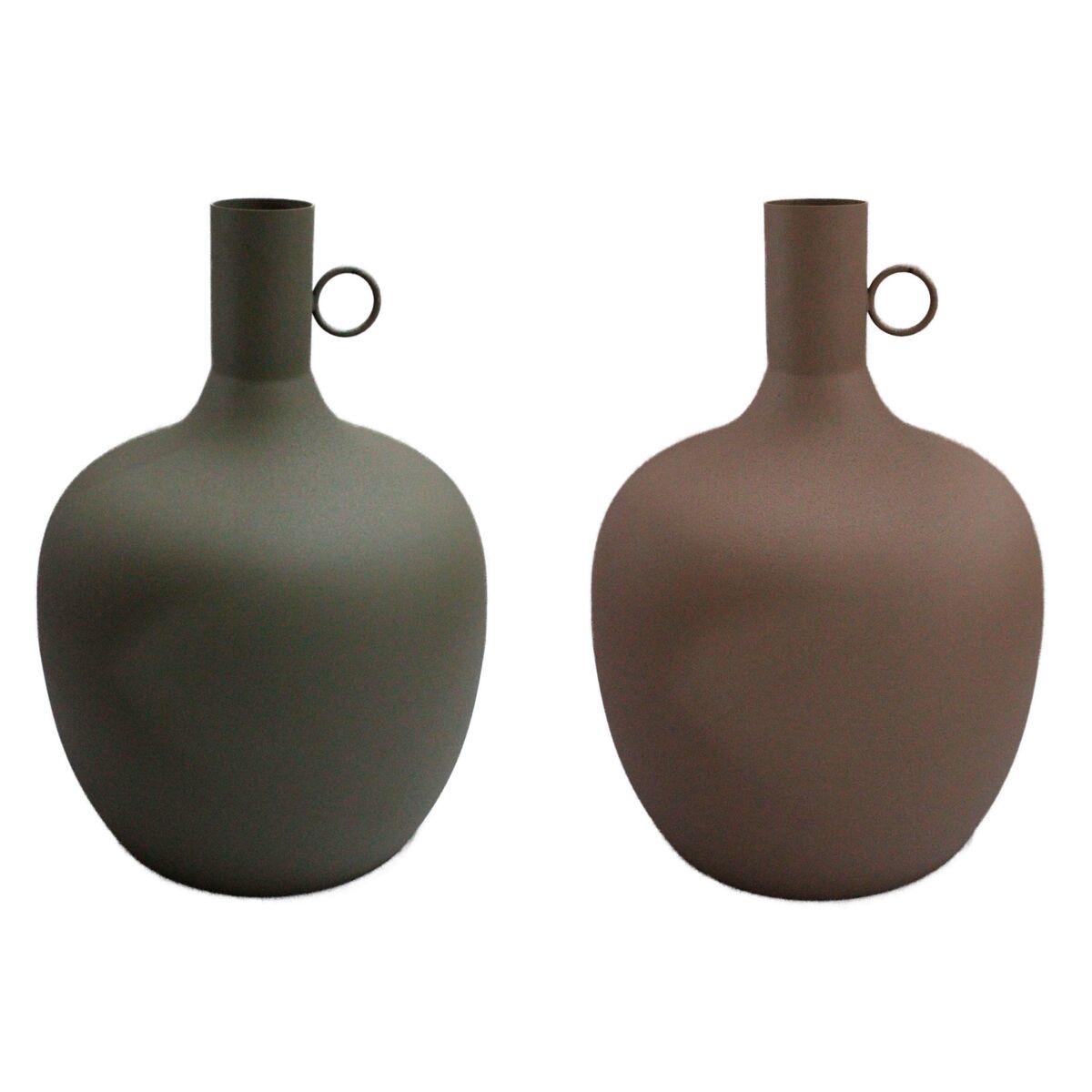 DKD Home Decor vase i aluminium, Urban design, 27 × 27 × 43 cm (sæt á 2) DKD Home Decor vase i aluminium, Urban design, 27 × 27 × 43 cm (sæt á 2)