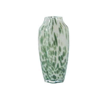 Dahlia vase grøn høj