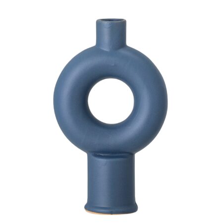 Dardo Vase, Blå, Stentøj - Blue