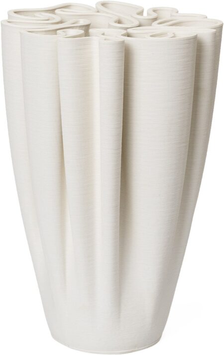 Dedali Vase Off-white